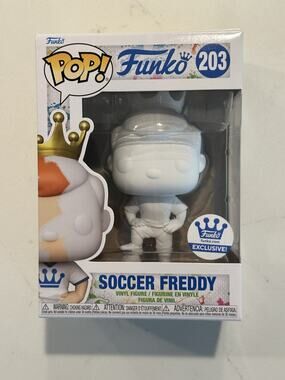 Funko Pop! Soccer Freddy #203 Funko Shop Exclusive DIY New #1